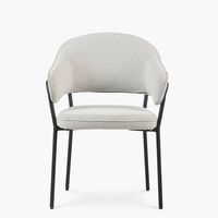 Silla Home Office Stanford Gris claro Form