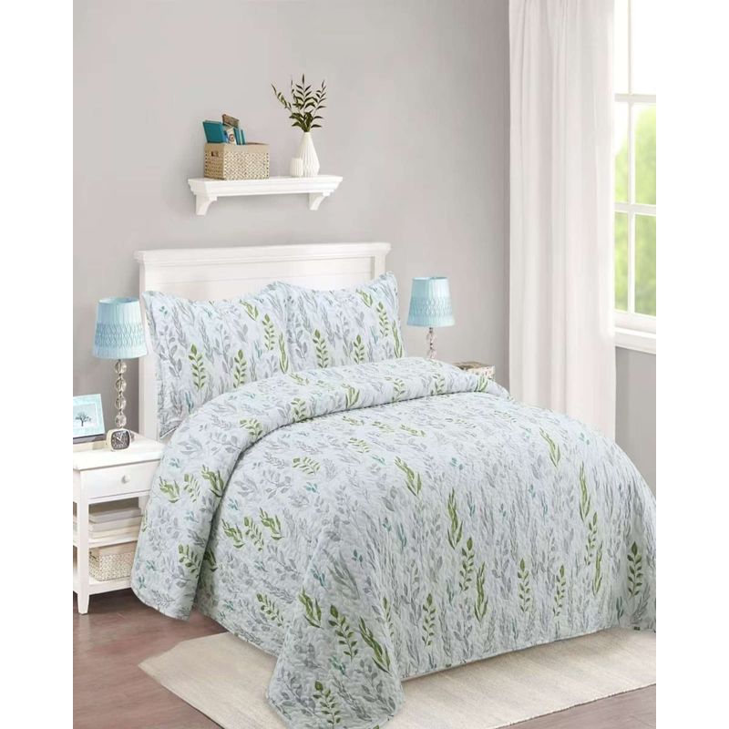 GENERICO - CUBRECAMA QUILT 2 PLAZAS DE VERANO