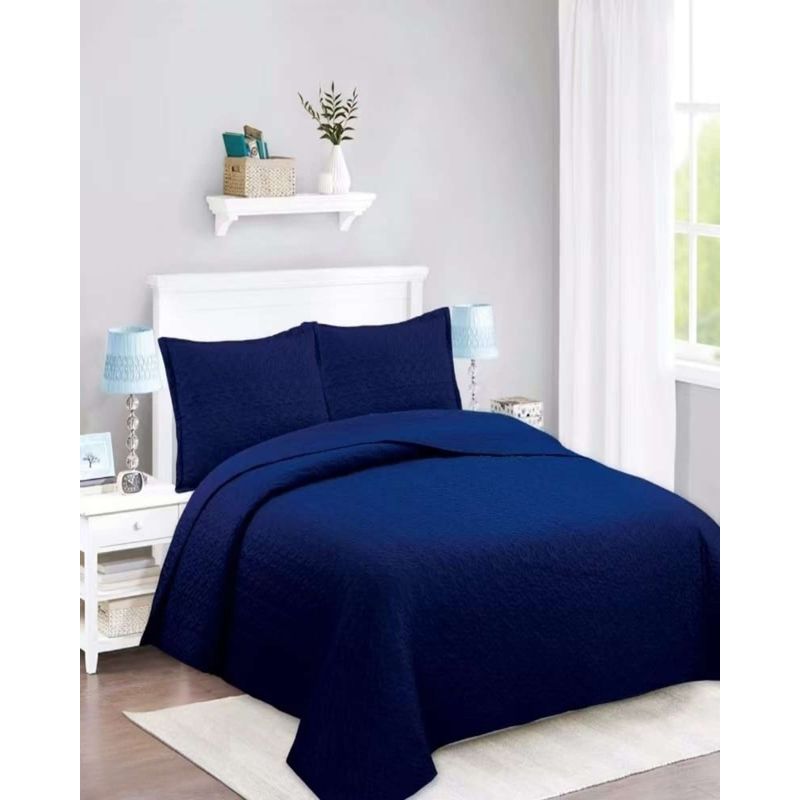 GENERICO - CUBRECAMA QUILT 2 PLAZAS DE VERANO