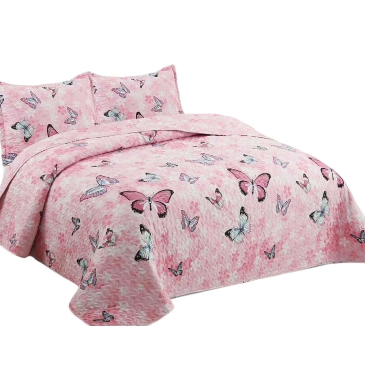 GENERICO - CUBRECAMA QUILT 2 PLAZAS DE VERANO