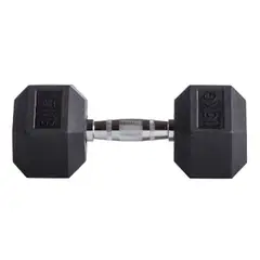 GENERICO - Mancuerna Hexagonal Crossfit Funcional 15 Kg - UNIDAD