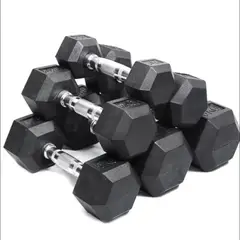 GENERICO - Mancuerna Hexagonal Crossfit Funcional 20 Kg - UNIDAD