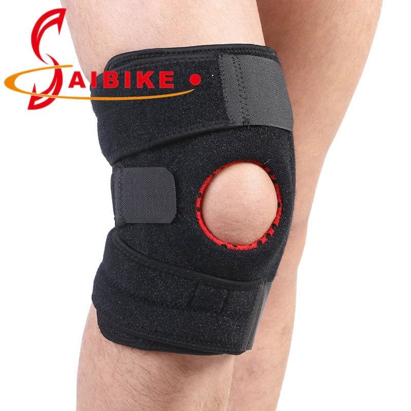 GENERICO - Rodillera rotuliana menisquera ajustable - Saibike