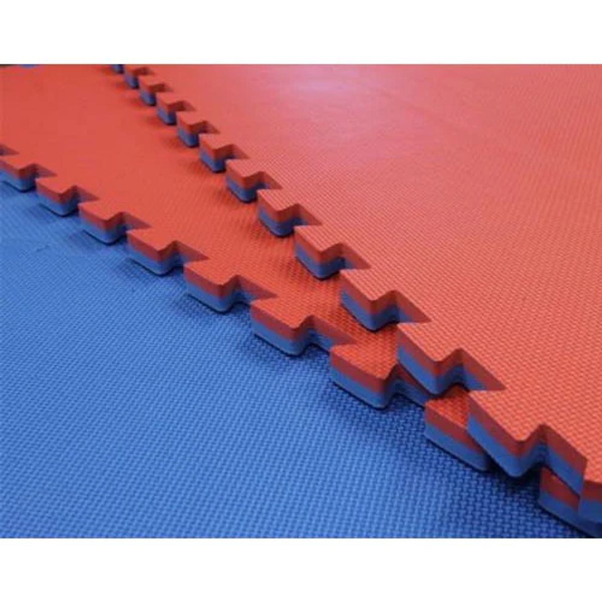 GENERICO - Tatami Piso 1x1mt 25cm Rojo  Azul