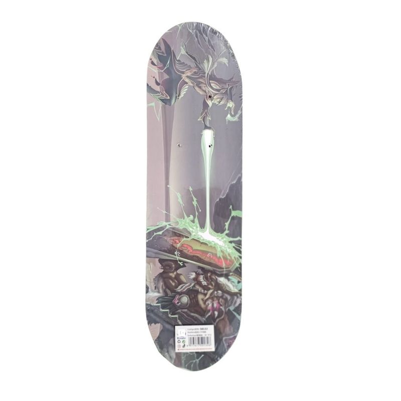 GENERICO - Tabla Skate Patineta Niño Unisex 70cm