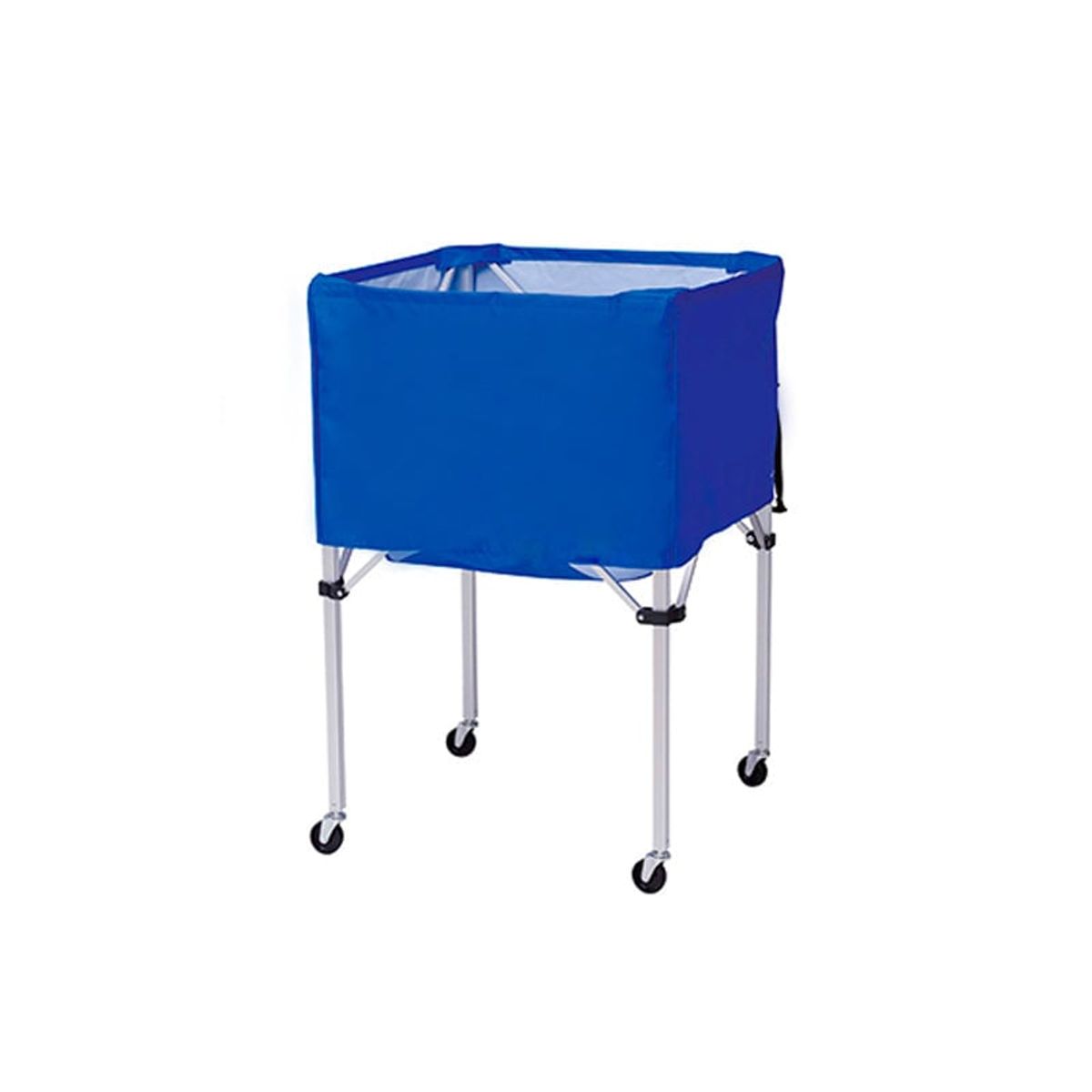 GENERICO - Carro porta balones aluminio plegable con ruedas