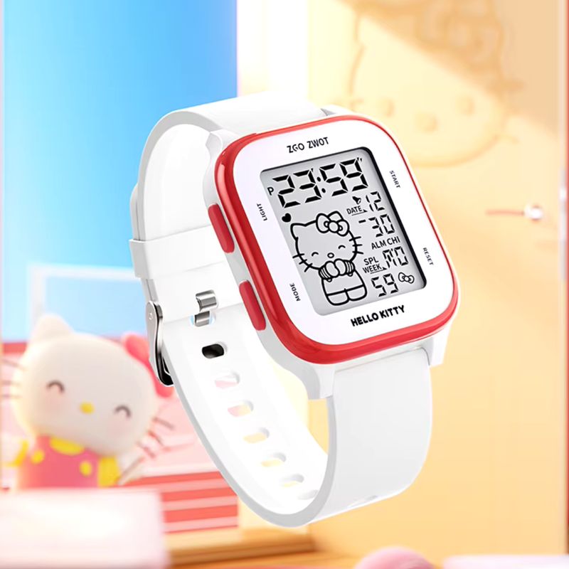 TIOZONEY - Reloj Hello Kitty resistente al agua