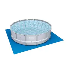 BESTWAY - Piso De Piscina 488x488 Cm Lona Cubre Piso Azul