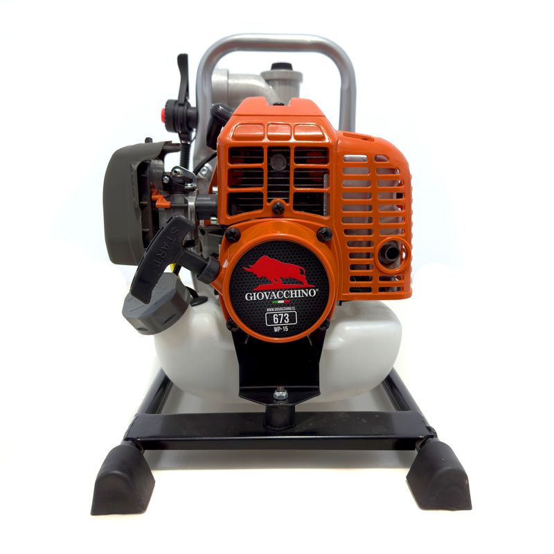 GIOVACCHINO - Motobomba de Agua a Gasolina 1,5 Pulgadas 2HP