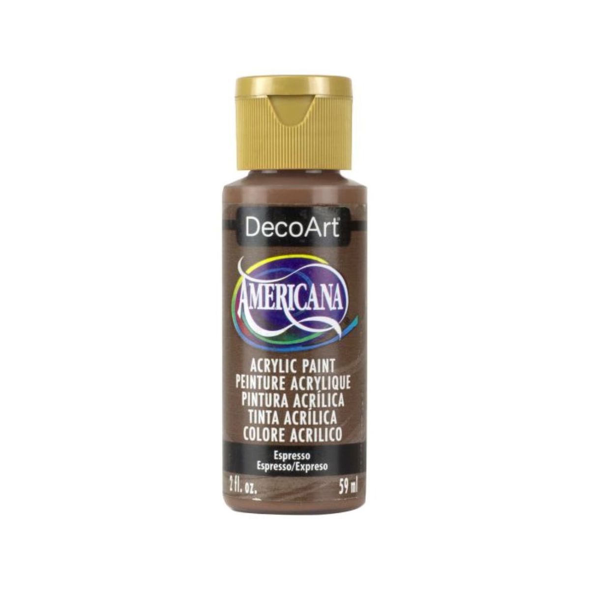 DECOART - Pintura Acrílica DecoArt Espresso DA271 Café Oscuro 59 ml