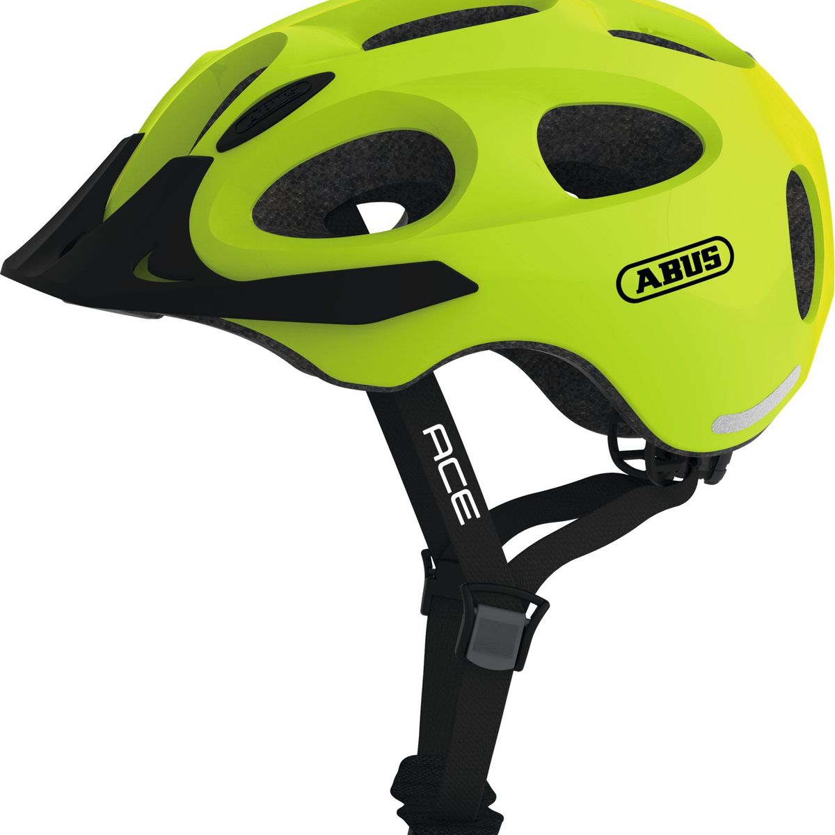ABUS - Casco Bicicleta Youn-I Ace Amarillo Talla M 52-57cm