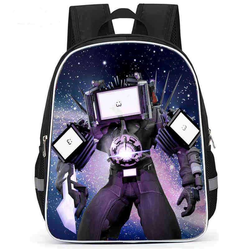 GENERICO - Mochila Titan Tv man Mejorado Skibidi Toilet