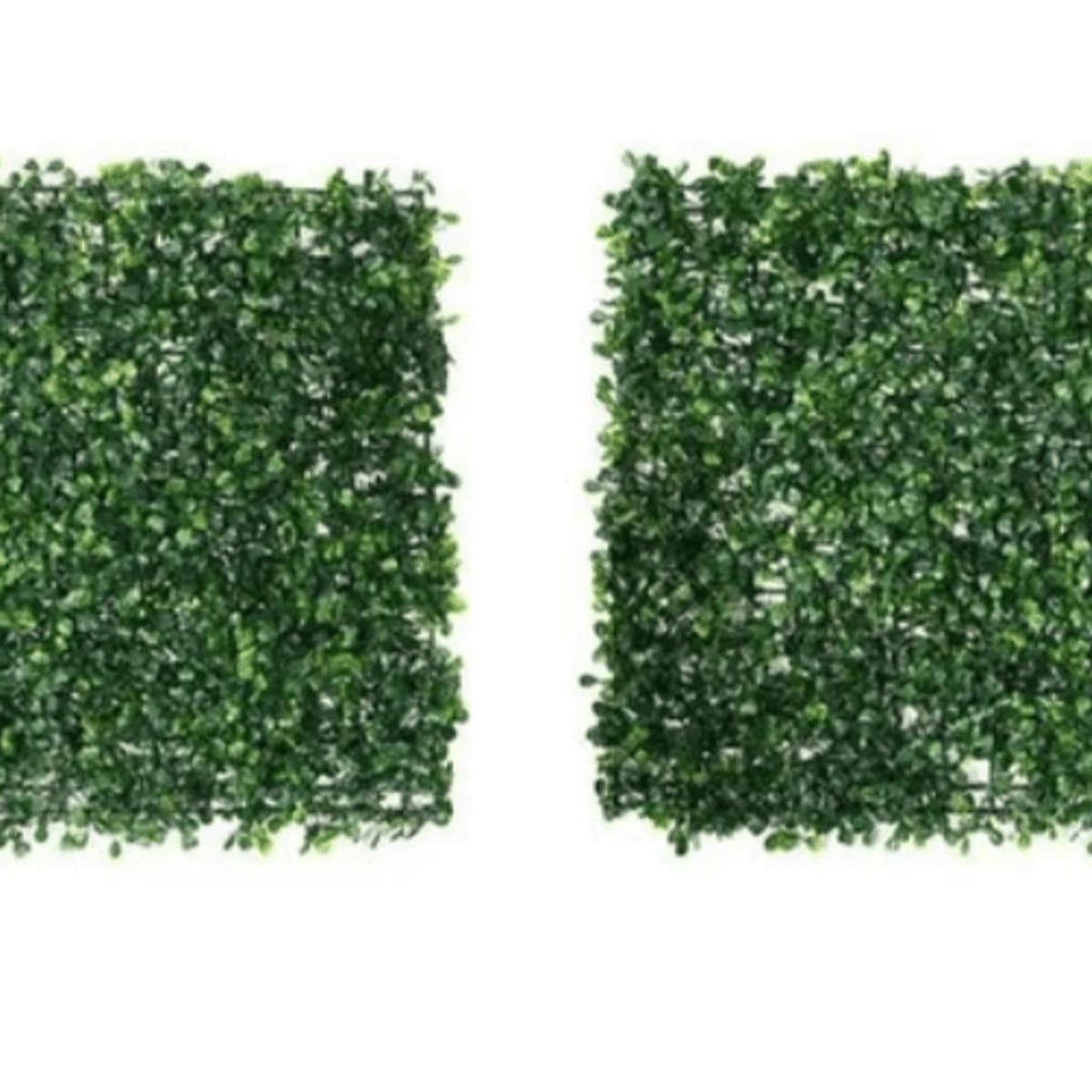 GENERICO - Pack 2 Pasto Palmeta Artificial Trebol Vetrical 60x40cm