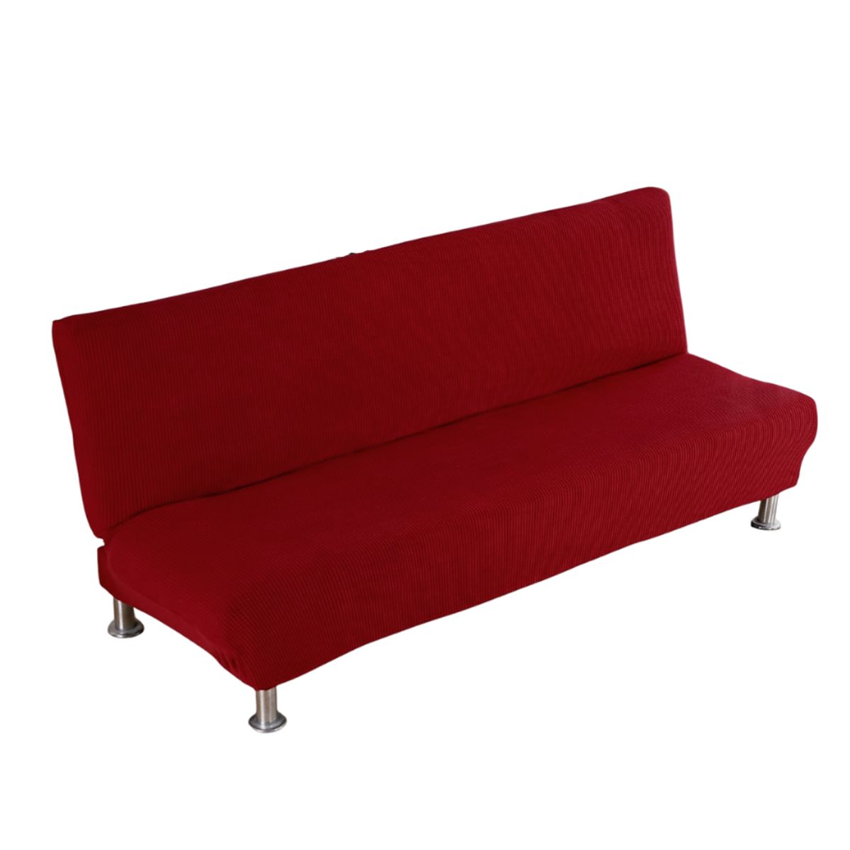 GENERICO - Funda Cubre FUTON elasticada textura GRUESA CUADRILLE