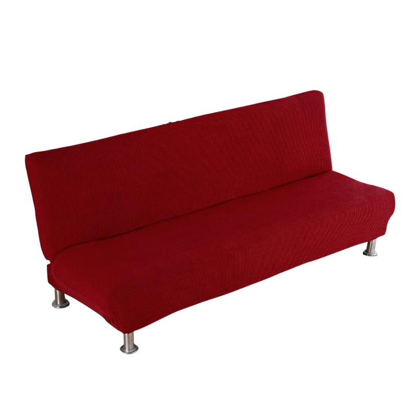GENERICO - Funda Cubre FUTON elasticada textura GRUESA CUADRILLE