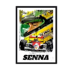 GENERICO - Cuadro Decorativo Ayrton Senna