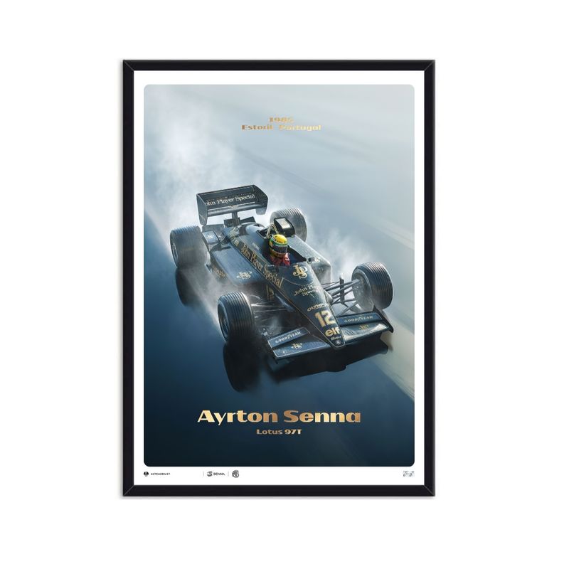 GENERICO - Cuadro decorativo Ayrton Senna GP Portugal