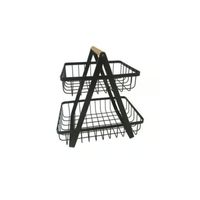 Organizador Frutero Metálico 27x17x29cm