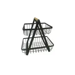 GENERICO - Organizador Frutero Metálico 27x17x29cm