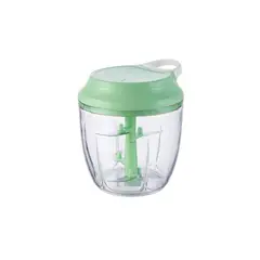 GENERICO - Mini Procesador Manual Cuerda Mezclador Picadora Verduras