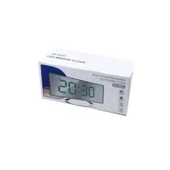 GENERICO - Reloj Led de Escritorio con Pantalla Curva Luz Verde
