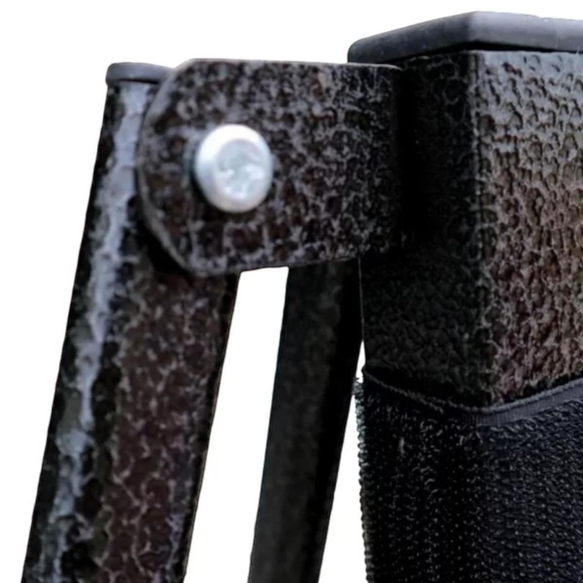 QRUBBER - Toldo PVC Plegable Acero Exterior 3x4,5 mts Azul QRubber