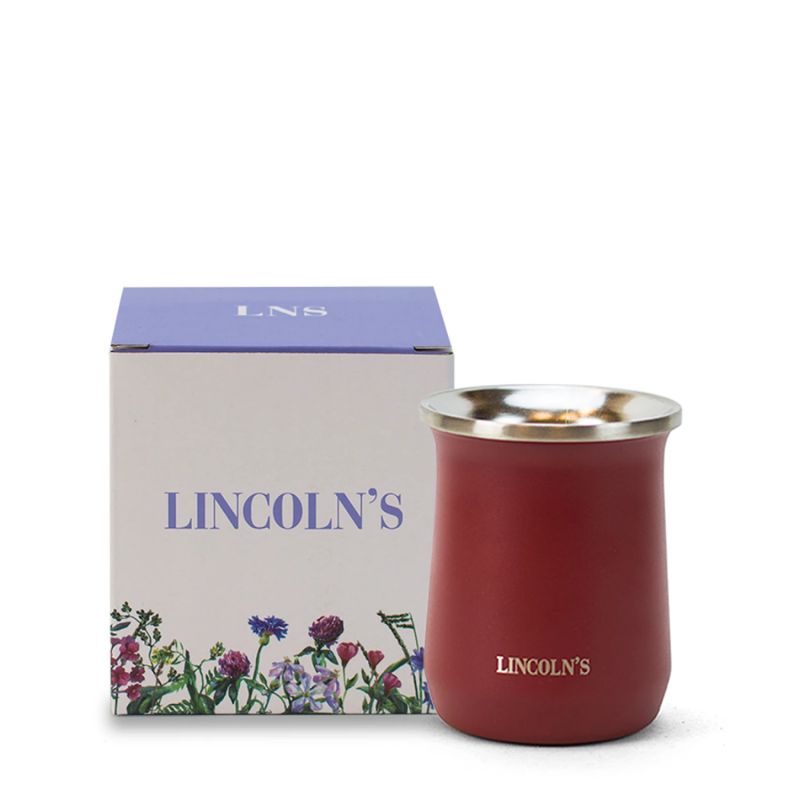 GENERICO - Mate Acero Inoxidable Croacia Bordeaux Lincolns