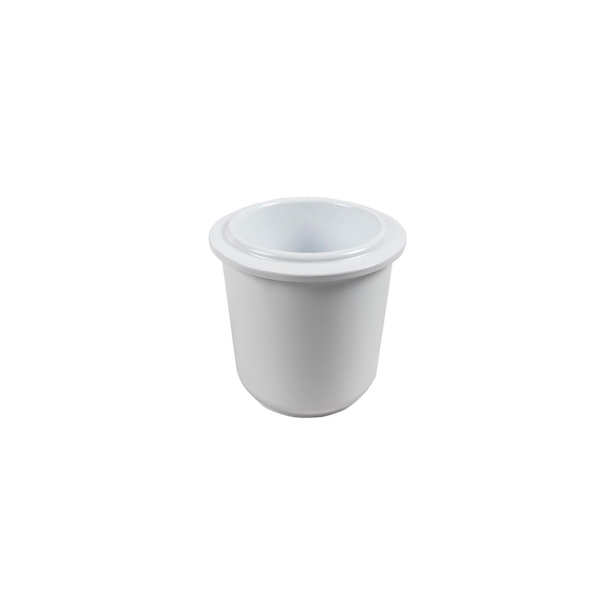 IMAHE - PACK DE VASIJAS BLANCAS 1.9 LITROS CON SET DE 5 TAPAS CON BOMBA VASIJA SAN JAMAR