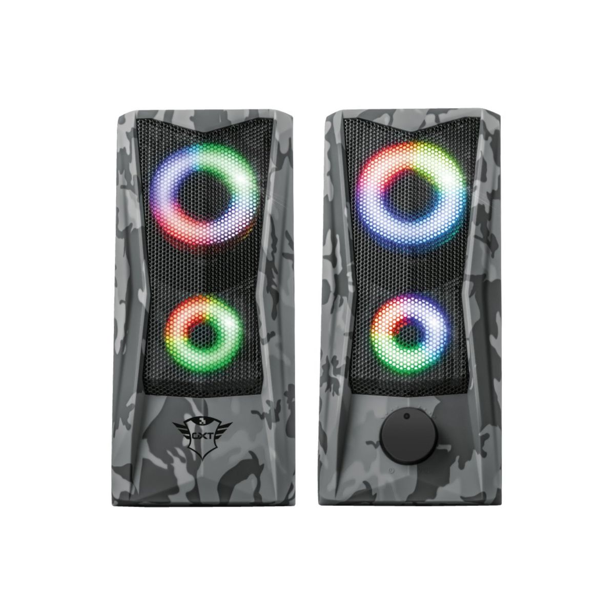 TRUST - Parlantes Pc Gamer Iluminación Rgb Gxt 606 Javv Trust - SC