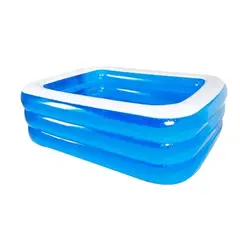 GENERICO - Piscina Inflable Rectangular 200x140x40