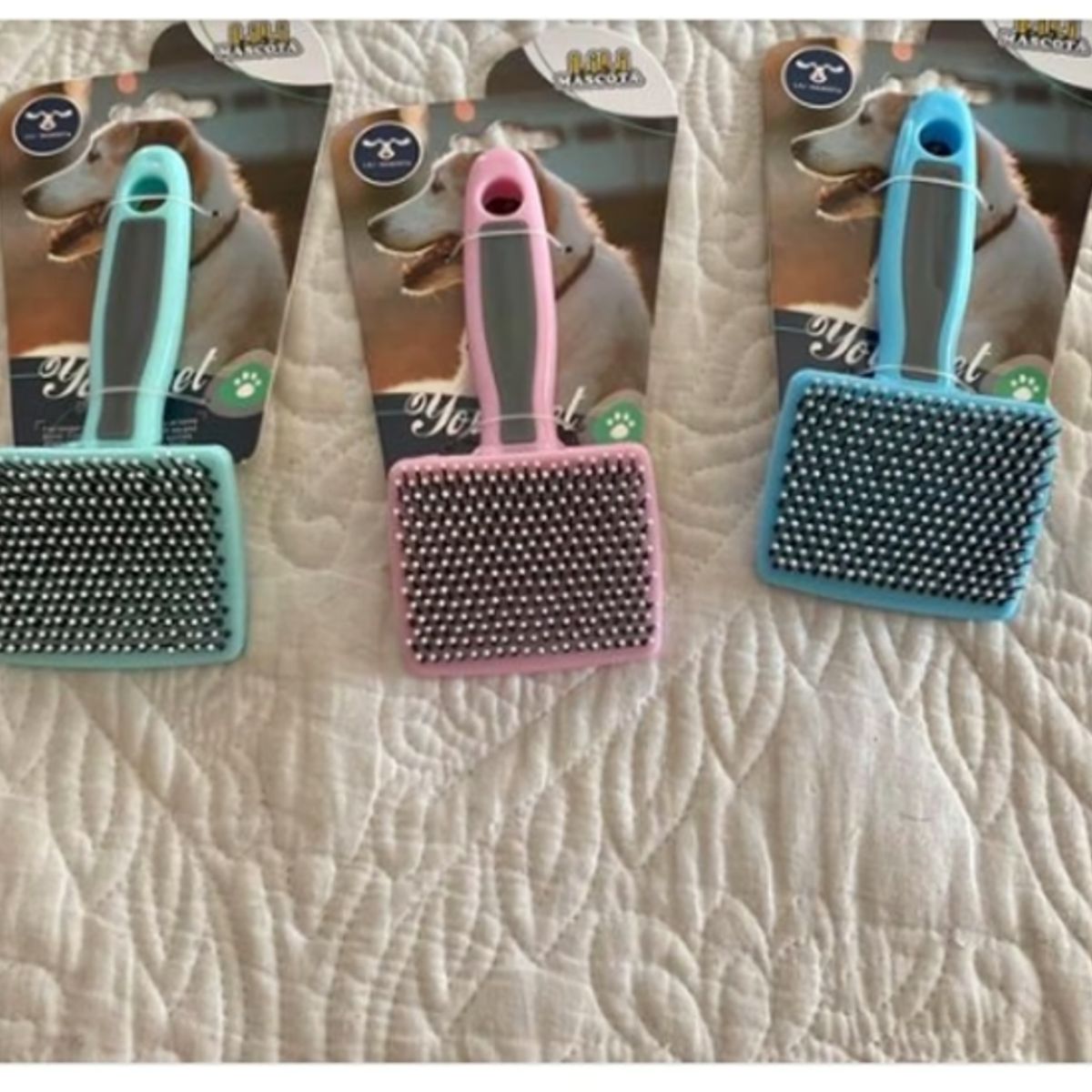 GENERICO - Cepillo Peine Para Perros Gatos Colores Surtidos