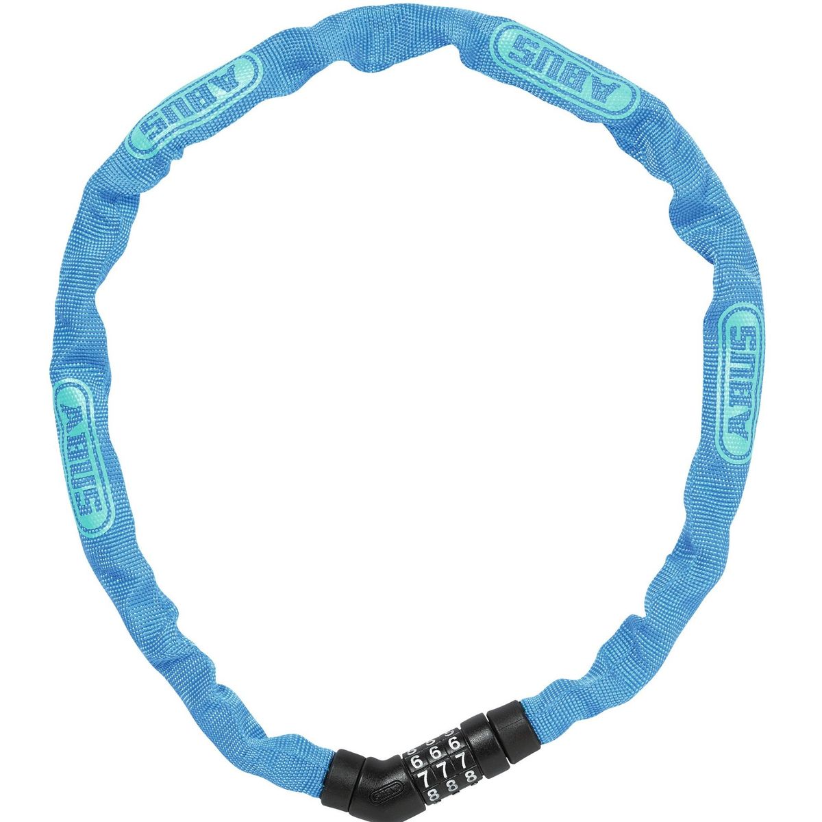 ABUS - Candado Cadena Bicicleta Clave 4804C75 Azul