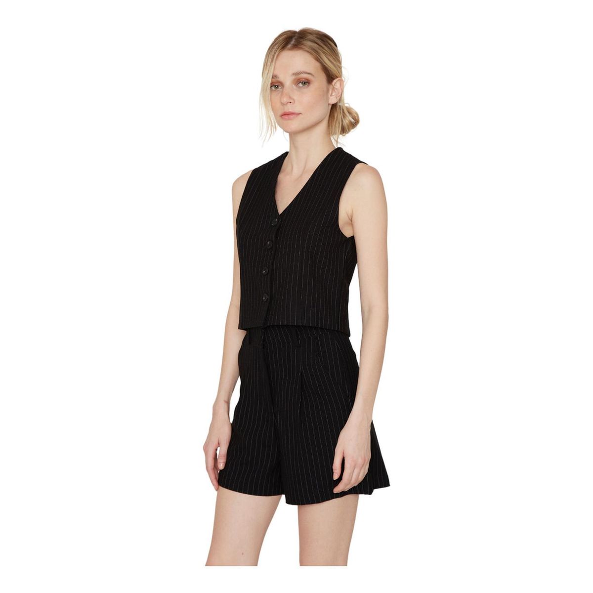 JACINTA TIENDA - Short Owen rayas negro Jacinta Tienda