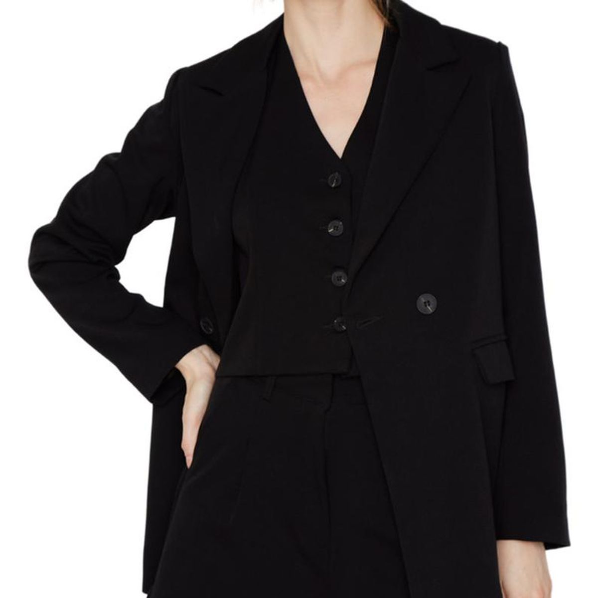 JACINTA TIENDA - Blazer Owen negro Jacinta Tienda