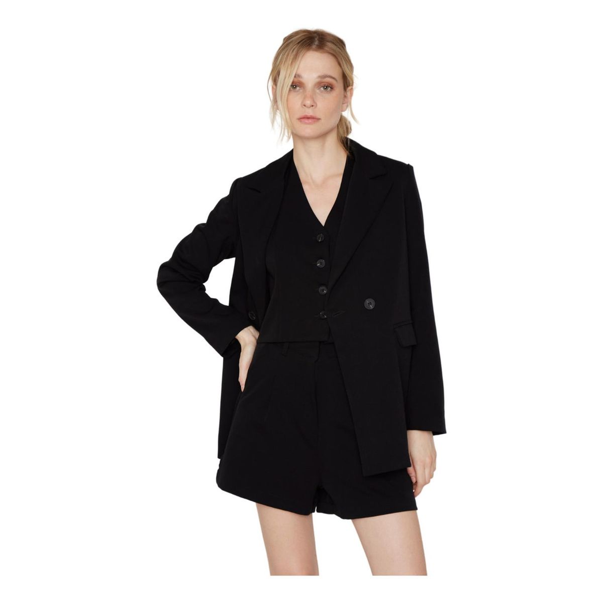 JACINTA TIENDA - Blazer Owen negro Jacinta Tienda