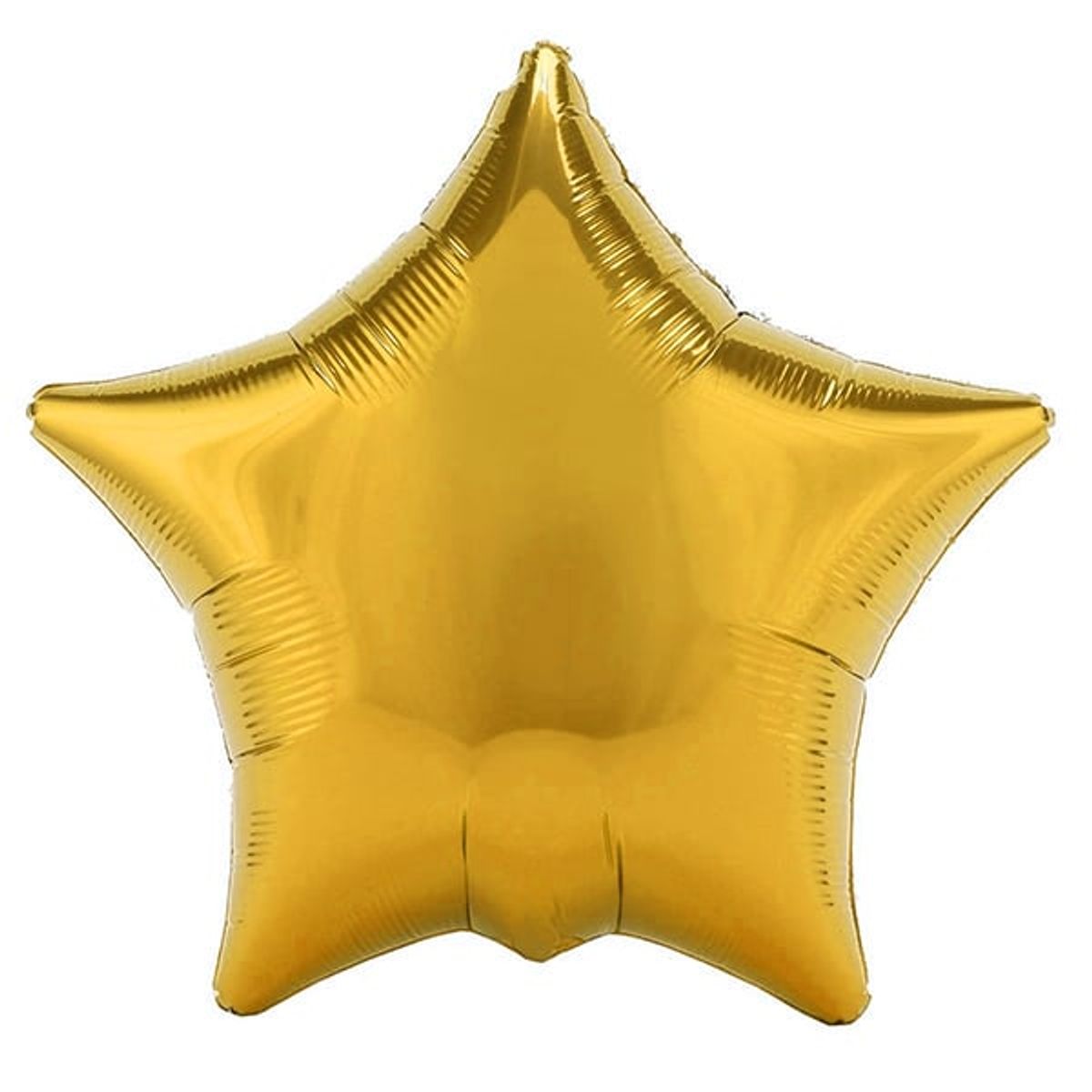 GENERICO - GLOBO METALICO 18' ESTRELLA DORADO X1 UNI