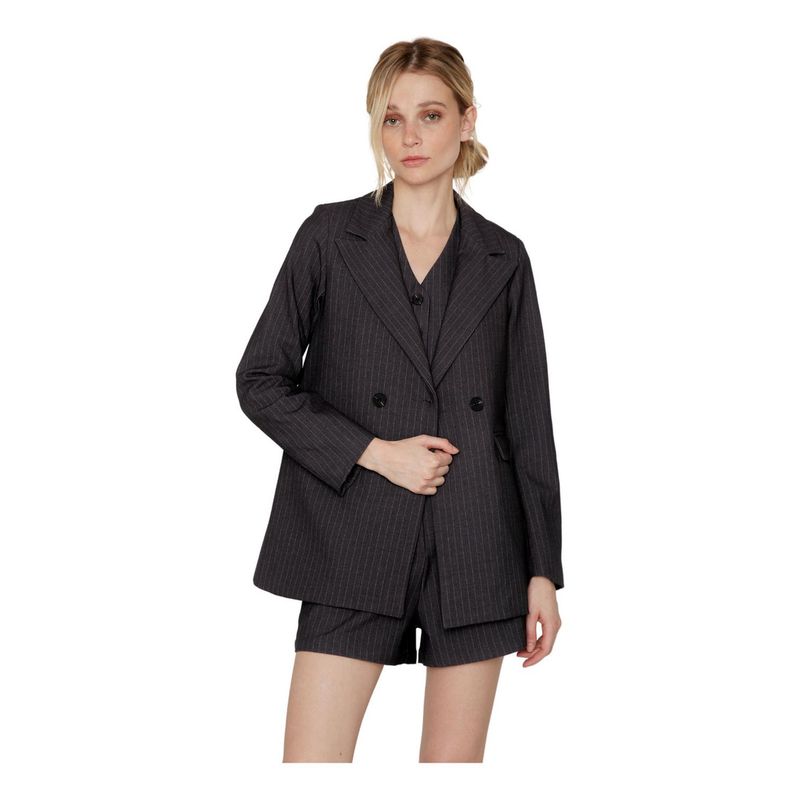 JACINTA TIENDA - Blazer Owen rayas gris Jacinta Tienda