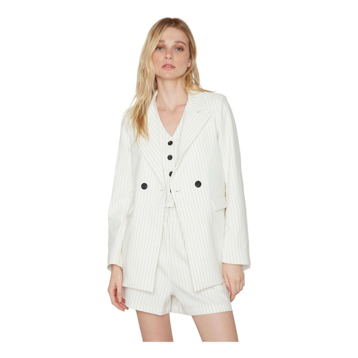 JACINTA TIENDA - Blazer Owen rayas blanco Jacinta Tienda