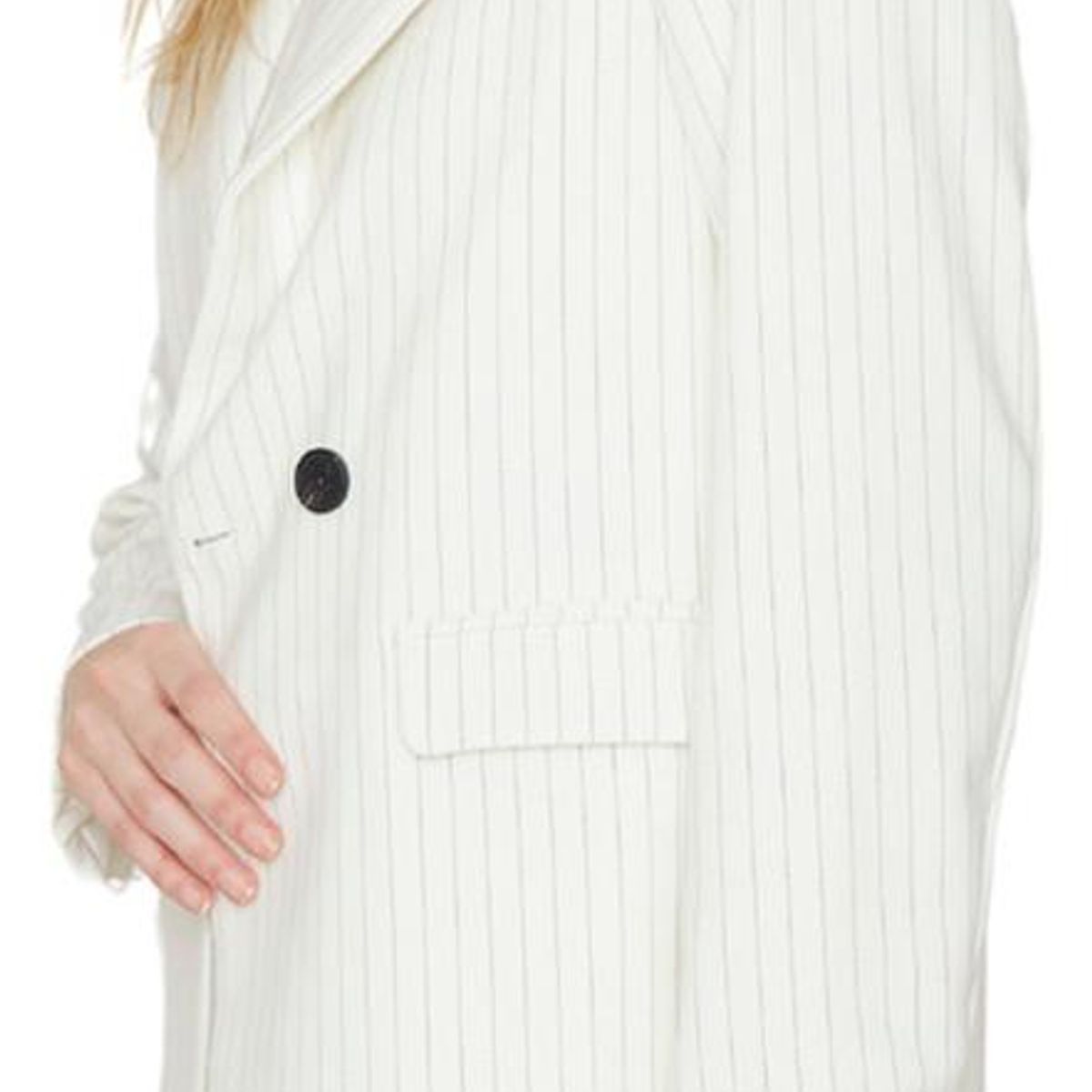 JACINTA TIENDA - Blazer Owen rayas blanco Jacinta Tienda