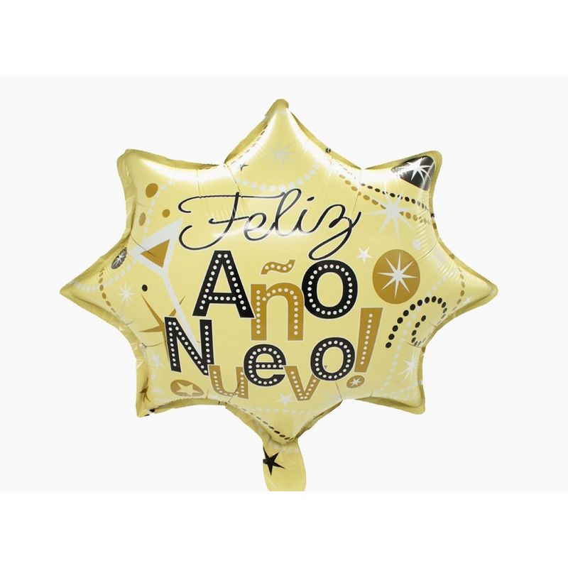 GENERICO - GLOBO METALICO 18' F.A.N DORADO X50 UNI
