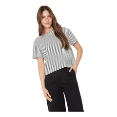 JACINTA TIENDA - Polera Ara blanca y negra