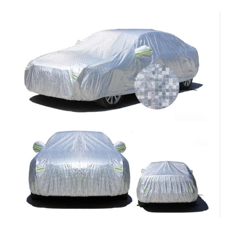 GENERICO - Carpa Funda Cubre Auto Impermeable Uv Pevavinilo + Algodon
