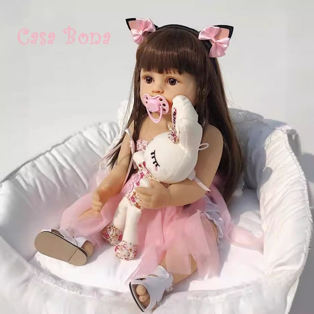 CASABONA - Muñeca Bebé Reborn Se Puede Bañar