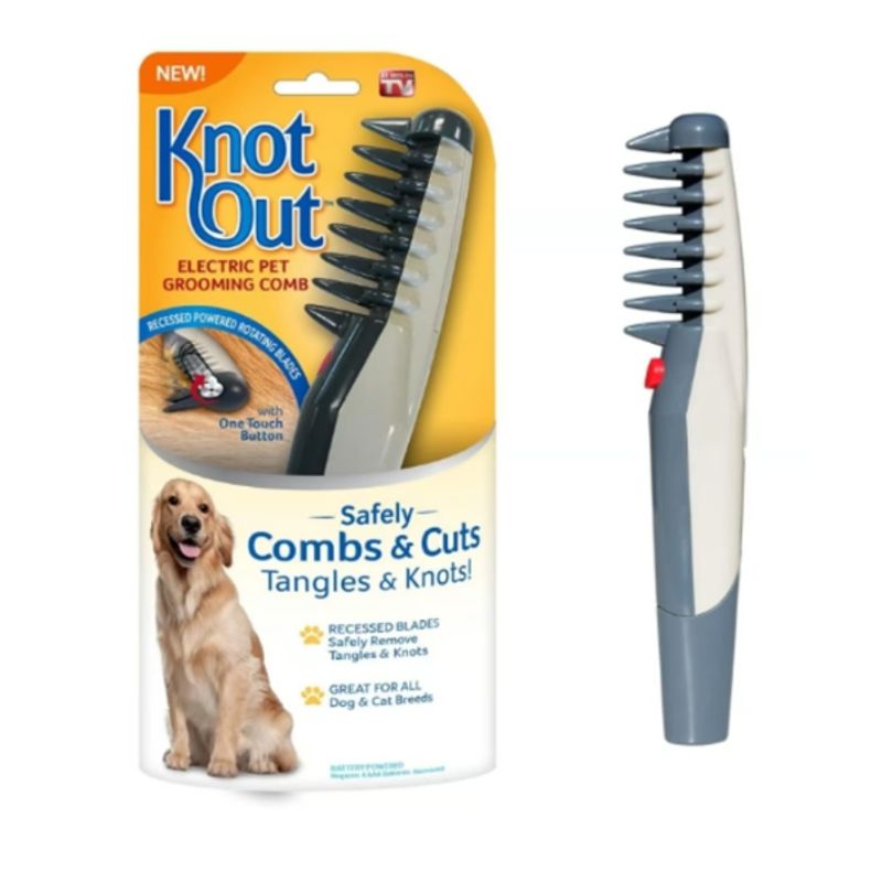 GENERICO - Cepillo Quita Nudos Para Perros Mascotas