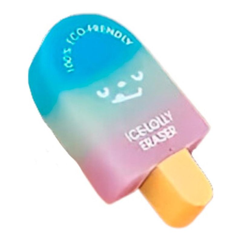 GENERICO - Goma De Borrar Paleta De Helado Kawaii Cute Utiles Escolares