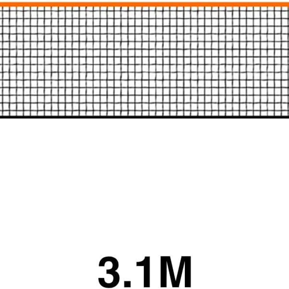 KUANGYE - Red De Tenis Voleibol Y Badminton Con Bolso 3,1 M De Largo