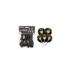 GENERICO - Globos De Látex Trofeo Mate 30cm 5pcs