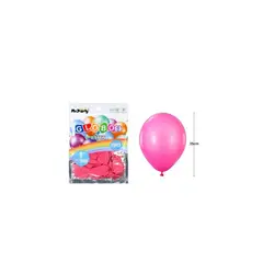 GENERICO - Globos De Látex Rojo Rosa Mate 25cm 20pcs