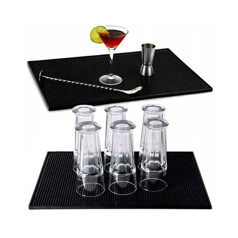 KUANGYE - Goma Posavasos 30 X 15 Cm Bar Mat Posavasos Servicio