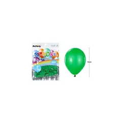 GENERICO - Globos De Látex Verde Oscuro Mate 25cm 20pcs